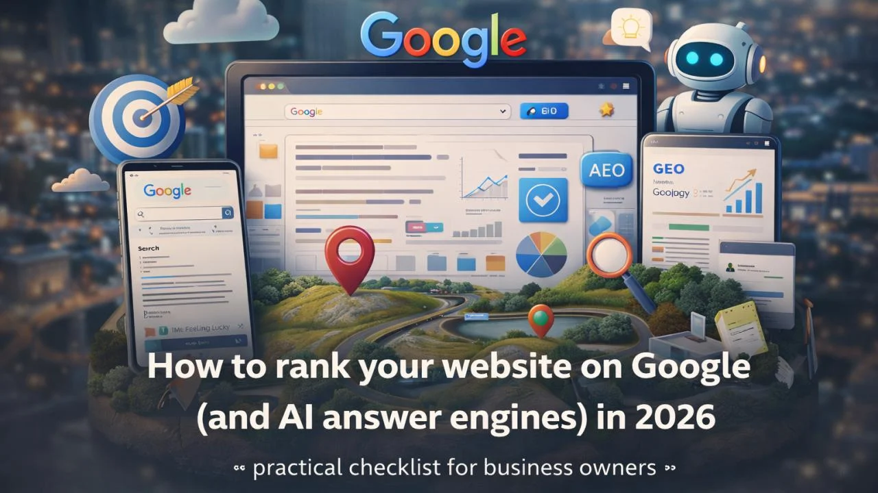 Google SEO Guide 2026 How to Rank on Page 1?